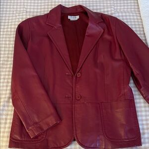 Vintage red blazer